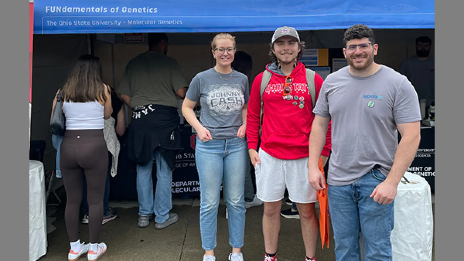 Members of Molecular Genetics at the COSI Big Science Celebration!