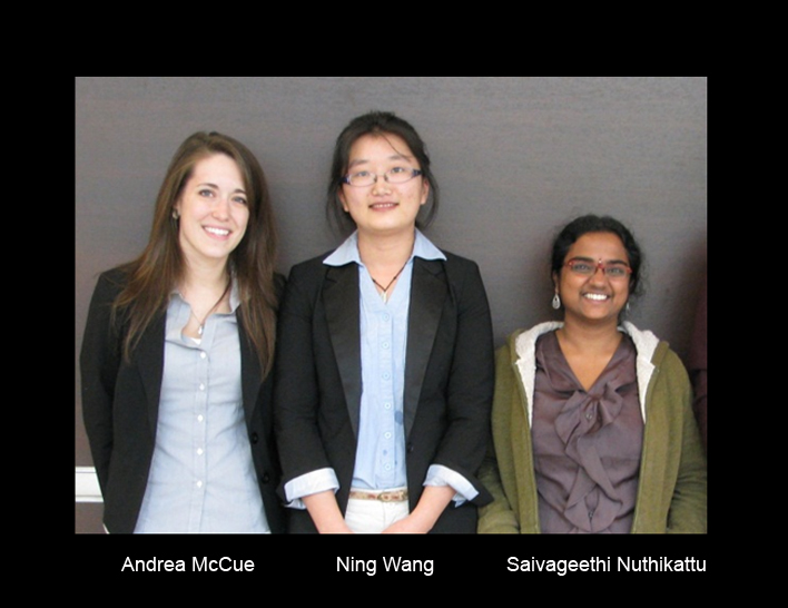 Falkenthal Culloquium Award Recipients - 3rd Year Students